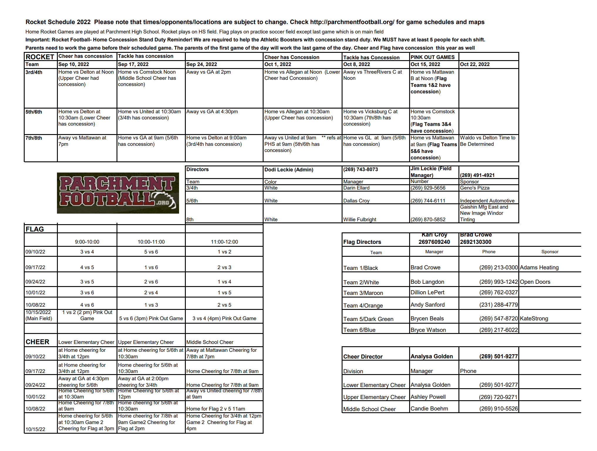 Parchment Rocket Football